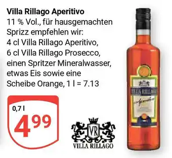 Globus Villa Rillago Aperitivo 11 % Vol., 700ml Angebot