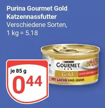 Globus Purina Gourmet Gold Katzennassfutter je 85 g Angebot