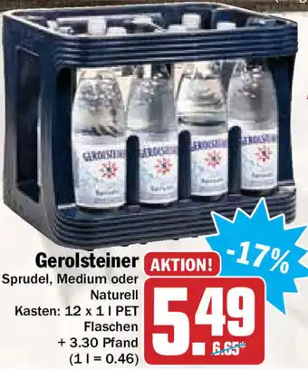 HIT Ullrich Gerolsteiner 12x1L Angebot