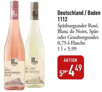 Galeria Markthalle Deutschland / Baden 1112, 0,75 L Flasche Angebot