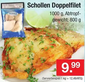 Zimmermann Schollen Doppelfilet 1000 g Angebot