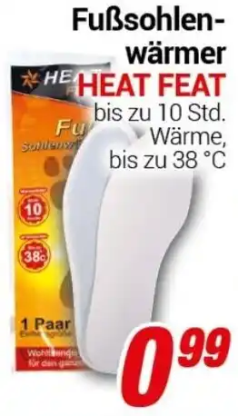 CENTERSHOP Fußsohlenwärmer HEAT FEAT Angebot