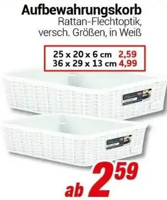 CENTERSHOP Aufbewahrungskorb Angebot