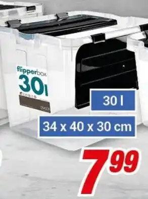 CENTERSHOP Aufbewahrungsbox 30 L Angebot