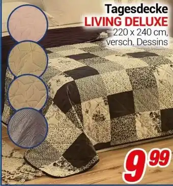 CENTERSHOP Tagesdecke LIVING DELUXE Angebot