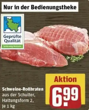 REWE Schweine-Rollbraten 1 kg Angebot