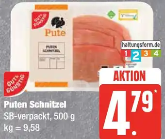 Edeka Gut & Günstig Puten Schnitzel 500 g Angebot