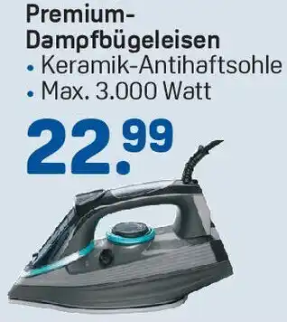 Rossmann Premium Dampfbügeleisen Angebot