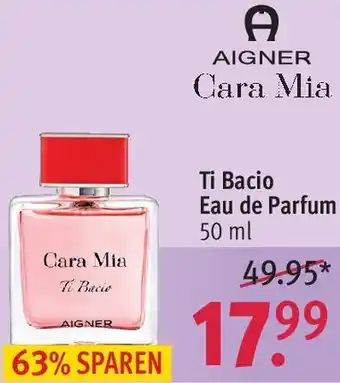 Rossmann AIGNER Cara Mia Ti Bacio Eau de Parfum 50 ml Angebot