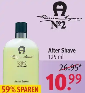 Rossmann Etienne Aigner Nº2 After Shave 125 ml Angebot