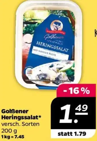 NETTO GolBener Heringssalat 200 g Angebot