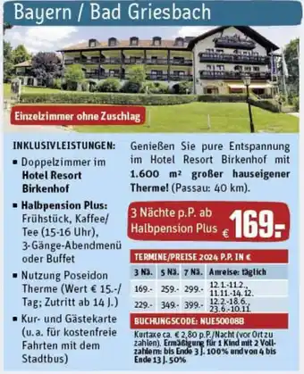 REWE Bayern / Bad Griesbach Angebot