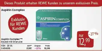 REWE Aspirin Complex Angebot