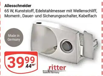 Globus ritter Allesschneider Angebot