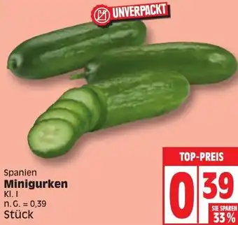 Edeka Spanien Minigurken Angebot