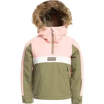 Intersport Roxy kinder funktionsjacke sheltergirl g snjt deep lichen green 152 Angebot