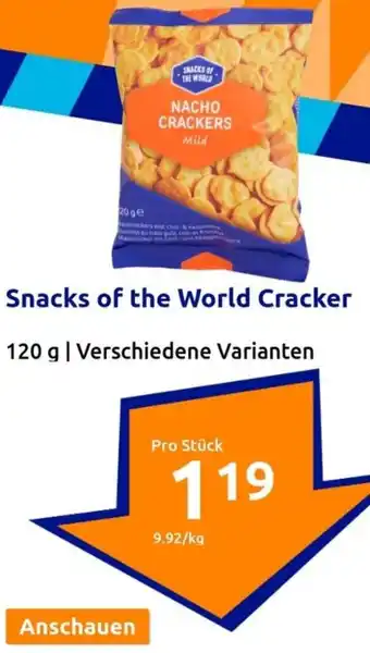 Action Snacks of the World Cracker 120 g Angebot