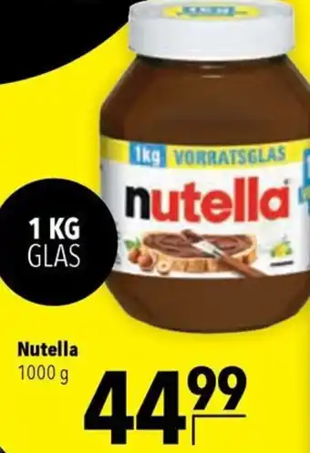 CITTI Markt Nutella 1000 g Angebot