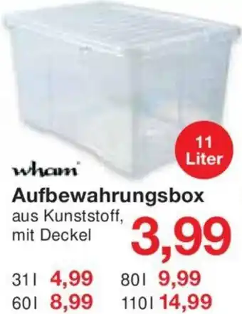 Jawoll Wham Aufbewahrungsbox 11 Liter Angebot