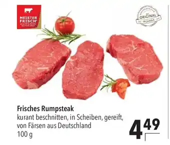 CITTI Markt Frisches Rumpsteak 100g Angebot