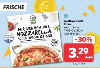 Combi Gustavo Gusto Pizza versch. Sorten 410-510-g-Stück (1 kg ab 6.45) Angebot