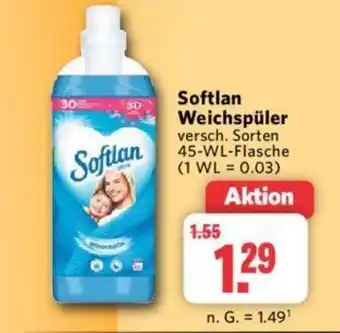 Combi Softlan Weichspüler versch. Sorten 45-WL-Flasche Angebot