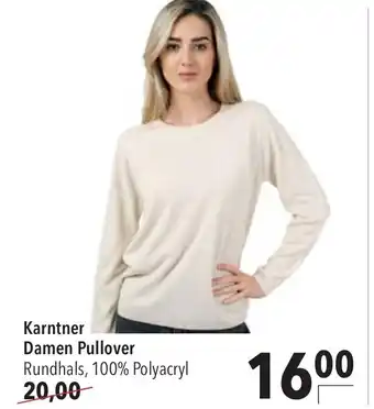 CITTI Markt Karntner Damen Pullover Angebot