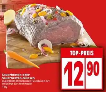 Elli Markt Sauerbraten oder Sauerbraten-Gulasch 1kg Angebot