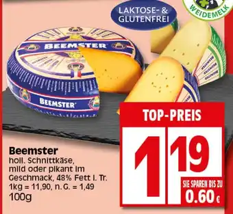 Elli Markt Beemster holl. Schnittkäse, 100g Angebot