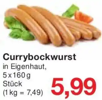 Jawoll Currybockwurst 5x160 g Angebot