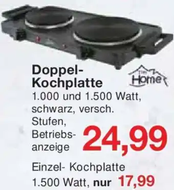 Jawoll Tim Home Doppel-Kochplatte Angebot