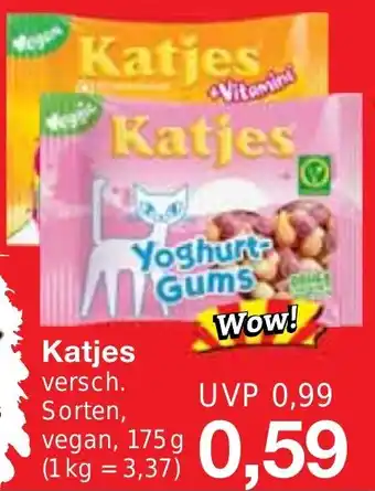 Wiglo Wunderland Katjes 175 g Angebot