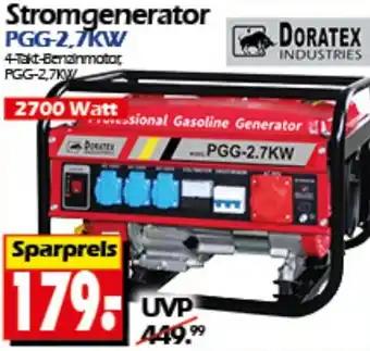 Wreesmann DORATEX Stromgenerator PGG-2,7kW Angebot
