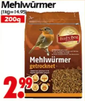 Wreesmann Mehlwürmer 200 g Angebot