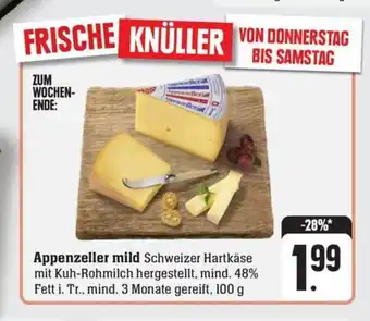 Schmidt's Märkte Appenzeller mild 100 g Angebot