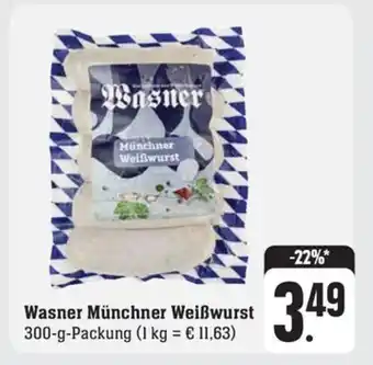 Schmidt's Märkte Wasner Münchner Weißwurst 300-g-Packung Angebot