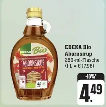 Schmidt's Märkte EDEKA Bio Ahornsirup 250-ml-Flasche Angebot