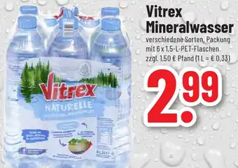 trinkgut Vitrex Mineralwasser 6x1,5 L Angebot