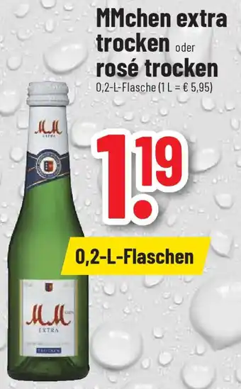 trinkgut MMchen extra trocken oder rosé trocken 0,2 L Flasche Angebot