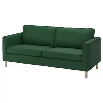 IKEA PÄrup 3er-sofa, Vissle dunkelgrün Angebot