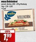 Simmel wasa Knäckebrot 200-275 g Packung Angebot