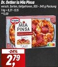 Simmel Dr. Oetker la Mia Pinsa 305-340 g Packung Angebot