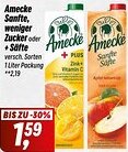 Simmel Amecke Sanfte, weniger Zucker oder + Säfte 1 Liter Packung Angebot