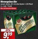 Simmel Wernesgrüner Bier 20 × 0,5 Liter Kasten Angebot