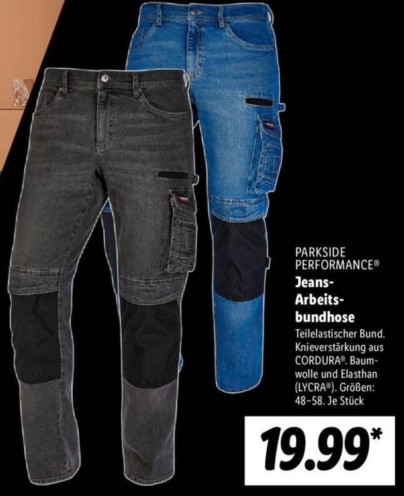 Parkside Jeans Arbeitshose
