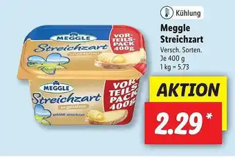 Lidl Meggle Streichzart 400g Angebot