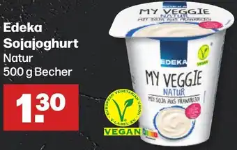 Handelshof Edeka Sojajoghurt Natur 500 g Becher Angebot