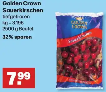 Handelshof Golden Crown Sauerkirschen 2500 g Beutel Angebot