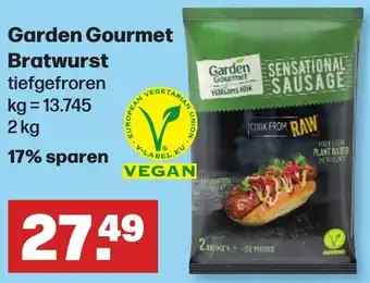 Handelshof Garden Gourmet Bratwurst 2 kg Angebot