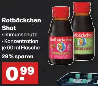 Handelshof Rotbäckchen Shot 60 ml Flasche Angebot